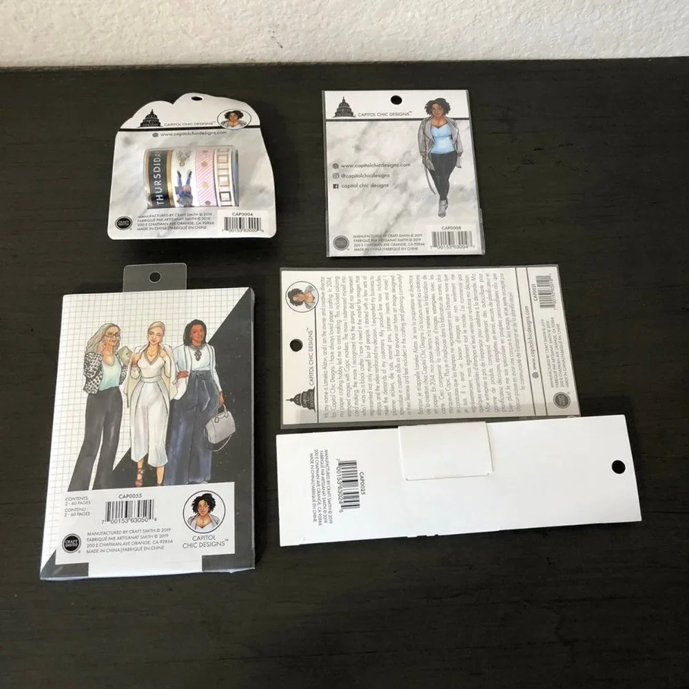 Capitol Designs Planners Tape Stickers Pencil Case